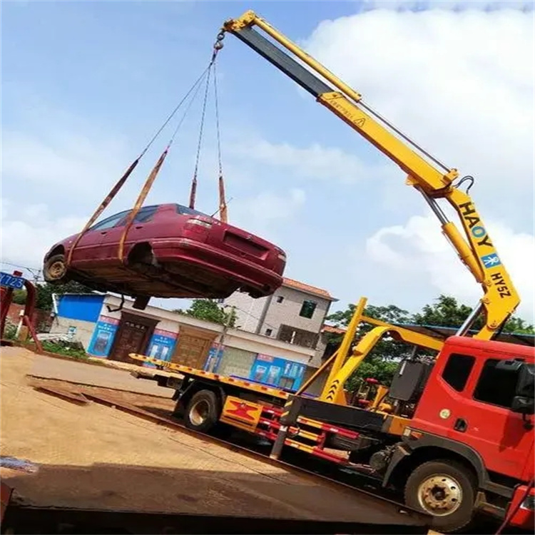 兴仁吊车救援小汽车怎么吊